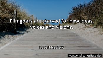 Englisches Zitat von Robert Redford als Bild