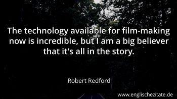 Englisches Zitat von Robert Redford als Bild