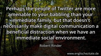 Englisches Zitat von Robert Rinder als Bild