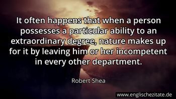 Englisches Zitat von Robert Shea als Bild