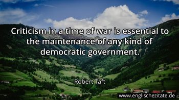 Englisches Zitat von Robert Taft als Bild