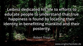 Englisches Zitat von Robert Trout als Bild