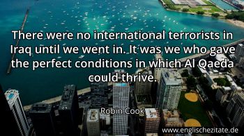 Englisches Zitat von Robin Cook als Bild