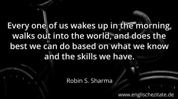 Englisches Zitat von Robin S. Sharma als Bild