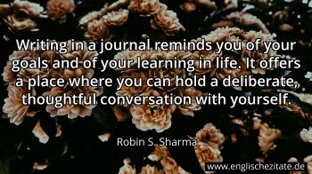 Englisches Zitat von Robin S. Sharma als Bild