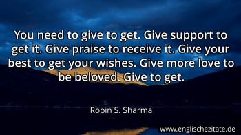 Englisches Zitat von Robin S. Sharma als Bild