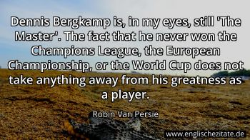 Englisches Zitat von Robin Van Persie als Bild
