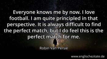 Englisches Zitat von Robin Van Persie als Bild