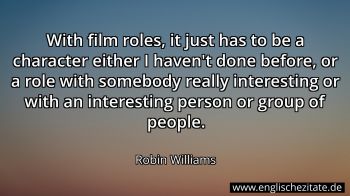 Englisches Zitat von Robin Williams als Bild