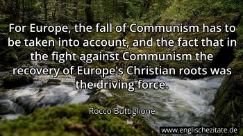 Englisches Zitat von Rocco Buttiglione als Bild