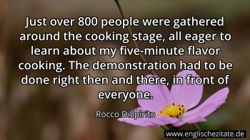 Englisches Zitat von Rocco DiSpirito als Bild