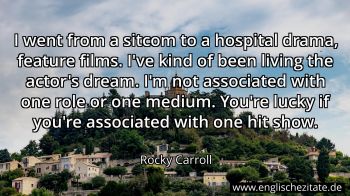 Englisches Zitat von Rocky Carroll als Bild