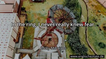 Englisches Zitat von Rocky Marciano als Bild