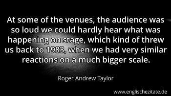 Englisches Zitat von Roger Andrew Taylor als Bild