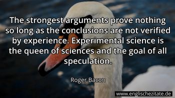 Englisches Zitat von Roger Bacon als Bild