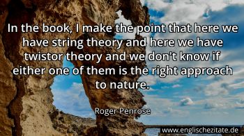 Englisches Zitat von Roger Penrose als Bild