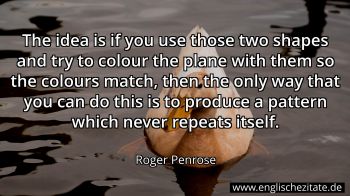 Englisches Zitat von Roger Penrose als Bild