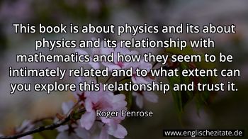 Englisches Zitat von Roger Penrose als Bild