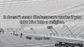 Englisches Zitat von Roger Rees als Bild
