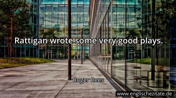 Englisches Zitat von Roger Rees als Bild
