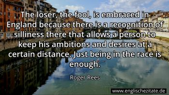 Englisches Zitat von Roger Rees als Bild