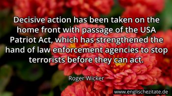 Englisches Zitat von Roger Wicker als Bild