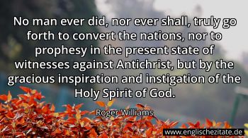 Englisches Zitat von Roger Williams als Bild
