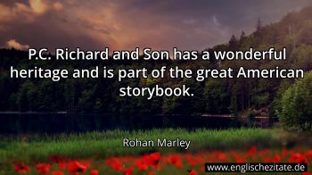 Englisches Zitat von Rohan Marley als Bild