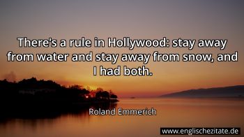 Englisches Zitat von Roland Emmerich als Bild