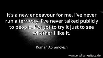Englisches Zitat von Roman Abramovich als Bild
