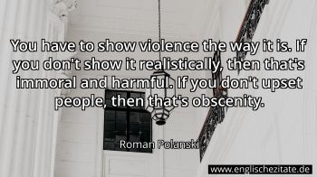 Englisches Zitat von Roman Polanski als Bild