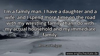 Englisches Zitat von Roman Reigns als Bild