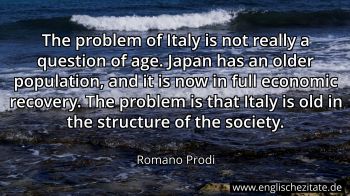 Englisches Zitat von Romano Prodi als Bild
