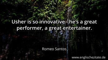 Englisches Zitat von Romeo Santos als Bild