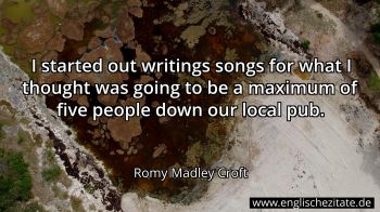 Englisches Zitat von Romy Madley Croft als Bild