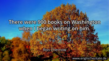 Englisches Zitat von Ron Chernow als Bild