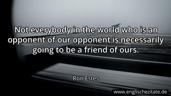 Englisches Zitat von Ron Estes als Bild