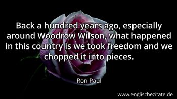 Englisches Zitat von Ron Paul als Bild