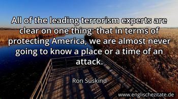 Englisches Zitat von Ron Suskind als Bild