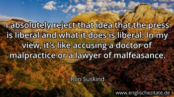 Englisches Zitat von Ron Suskind als Bild