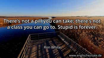 Englisches Zitat von Ron White als Bild