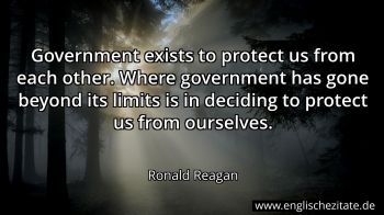 Englisches Zitat von Ronald Reagan als Bild