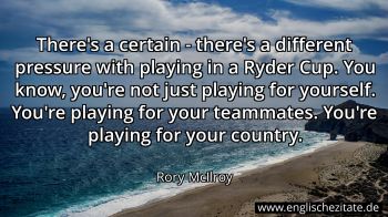 Englisches Zitat von Rory McIlroy als Bild