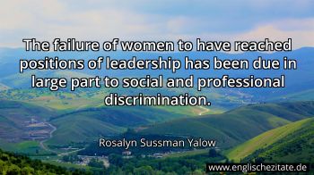 Englisches Zitat von Rosalyn Sussman Yalow als Bild