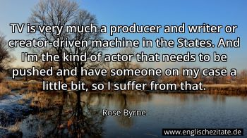Englisches Zitat von Rose Byrne als Bild