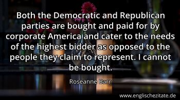 Englisches Zitat von Roseanne Barr als Bild