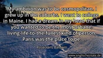 Englisches Zitat von Rosecrans Baldwin als Bild
