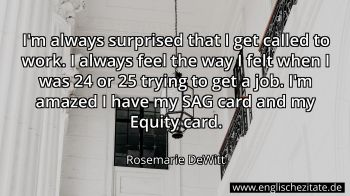 Englisches Zitat von Rosemarie DeWitt als Bild