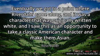 Englisches Zitat von Ross Butler als Bild