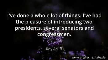Englisches Zitat von Roy Acuff als Bild